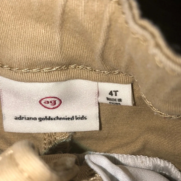 Adriano Goldschmied size 4T kids tan khaki pants - Picture 3 of 4